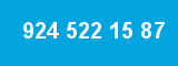924 522 15 87 924 522 15 87